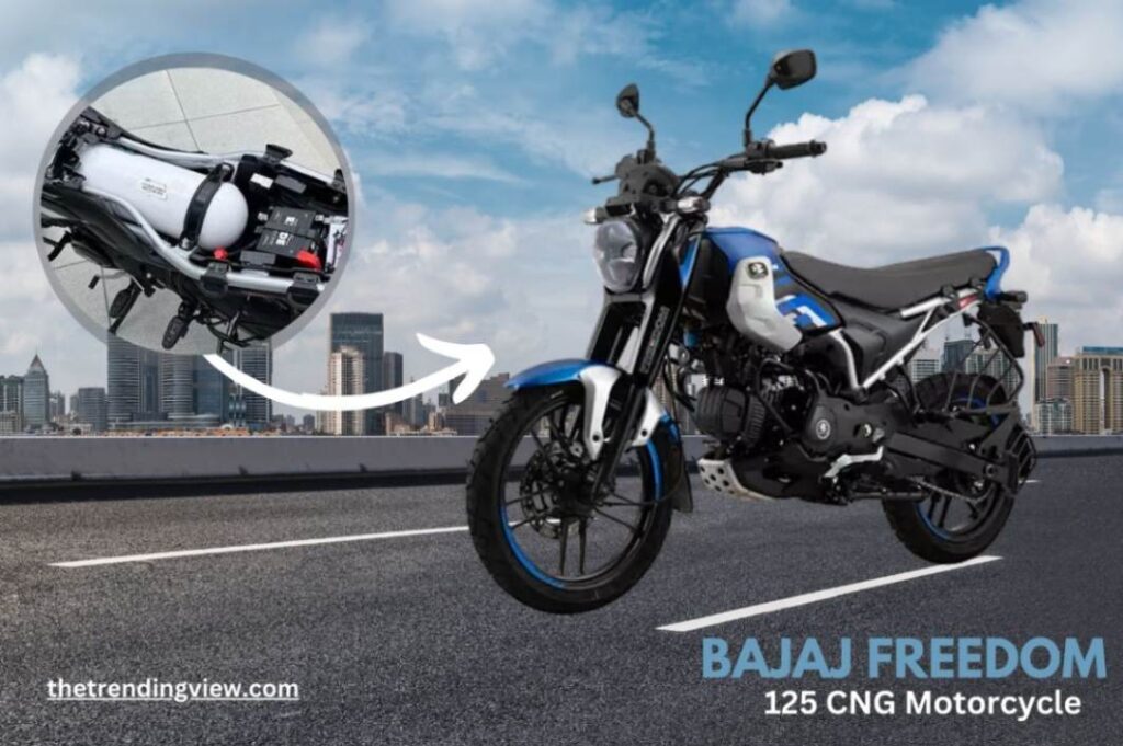 Bajaj Freedom 125 Construction and Capacity of CNG Tank