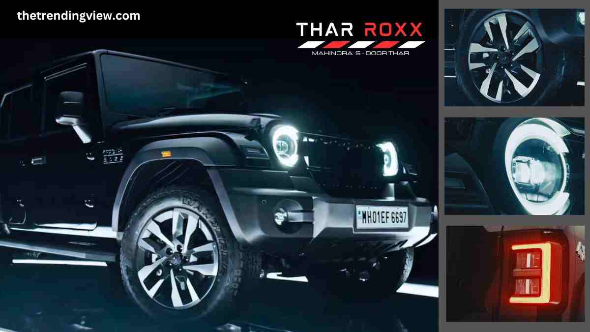 Mahindra Thar ROXX: Stylish New Design and External Upgrades