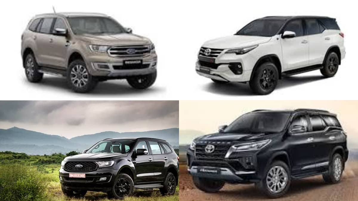 Toyota Fortuner vs Ford Endeavour