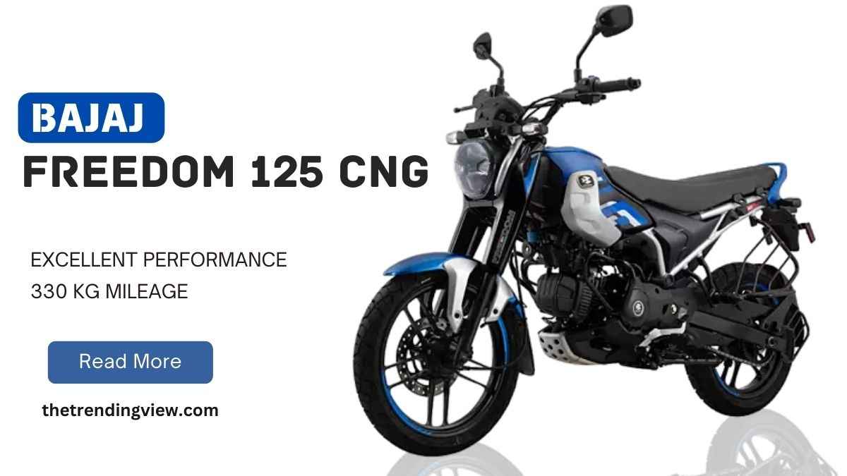 Bajaj Freedom 125 CNG Motorcycle in India