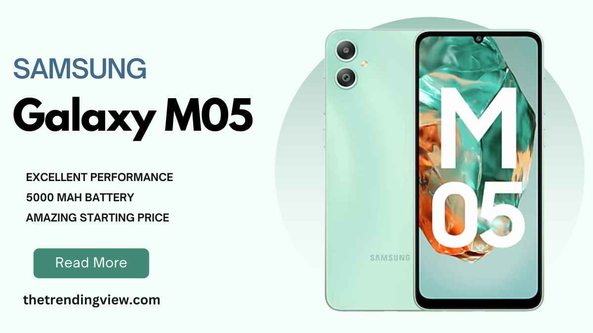 Samsung Galaxy M05 Smartphone