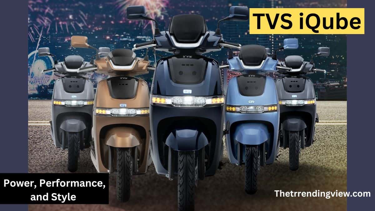 TVS iQube Electric Scooter